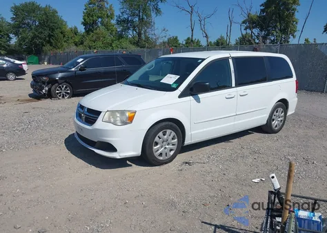 2014 Dodge Grand Caravan Se z USA, uszkodzony, nr VIN 2C4RDGBG3ER401019